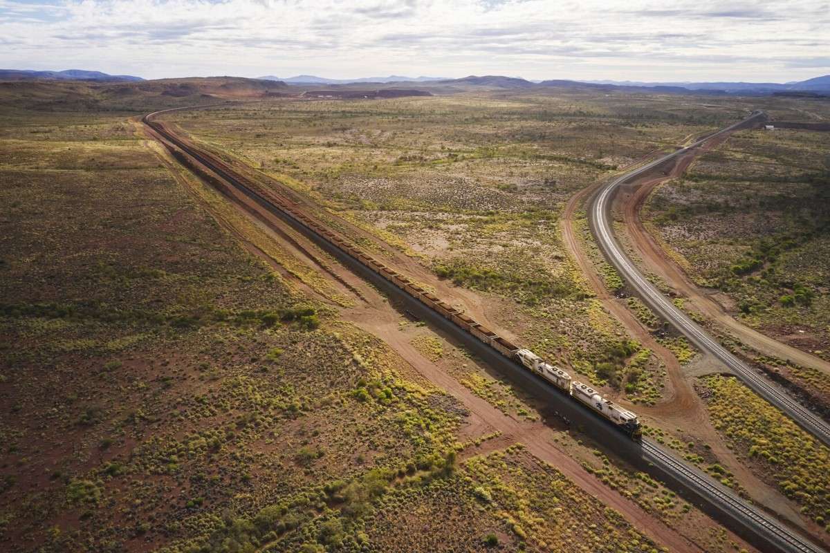 The energy recovery technology imagined by Fortescue Future Industrie is largely dependent on the gradient of the route taken by the train. Difficult for the moment to know if it can be applied to other railway lines. © Fortescue Metals Group
