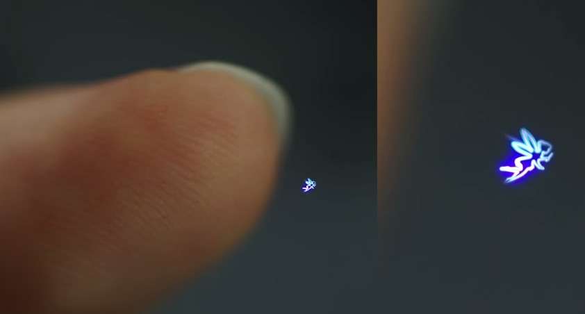 Des Hologrammes 3d Que Lon Peut Toucher Et Ressentir - 