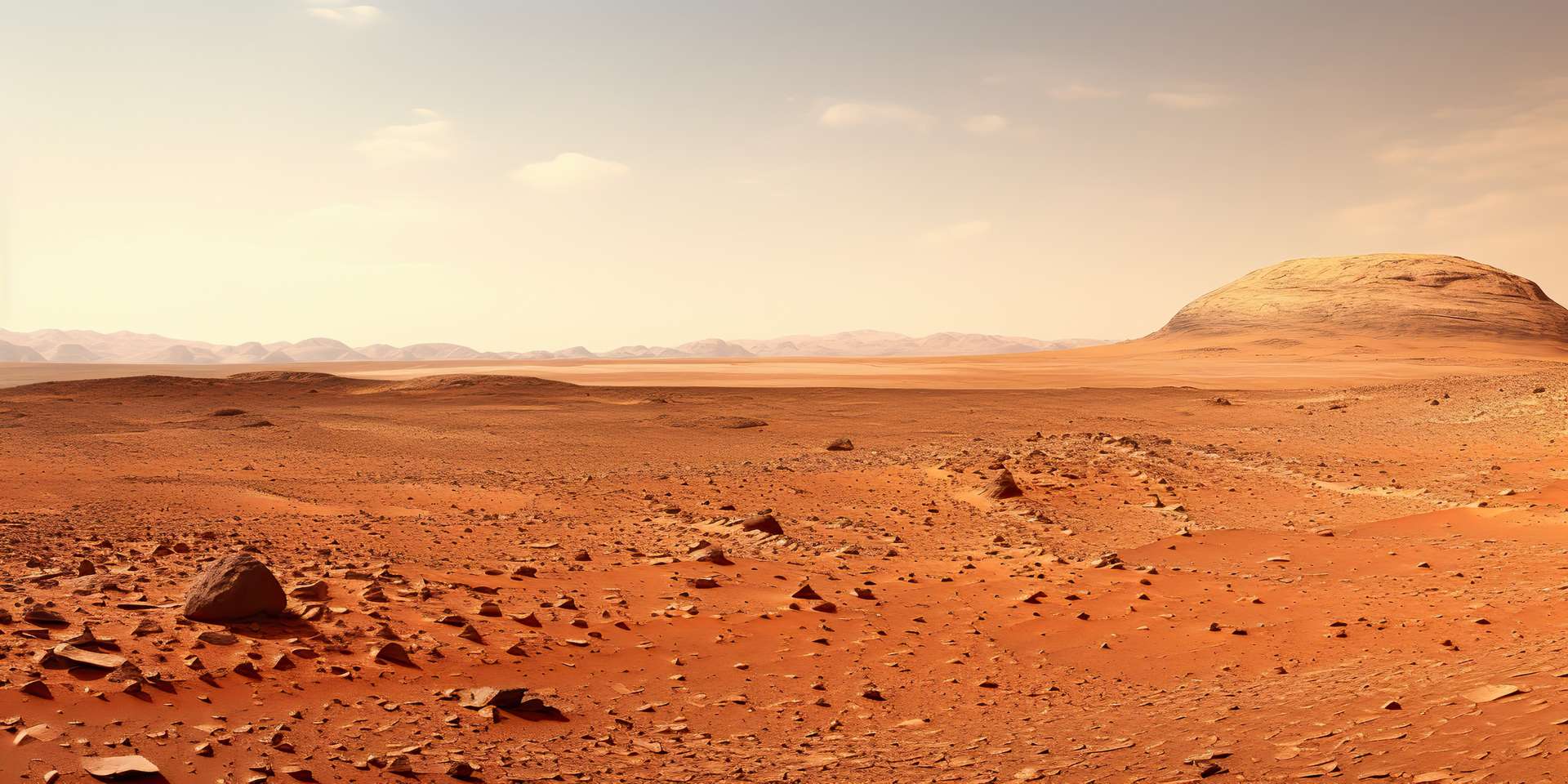 Il rover scopre strani schemi poligonali sepolti nel terreno