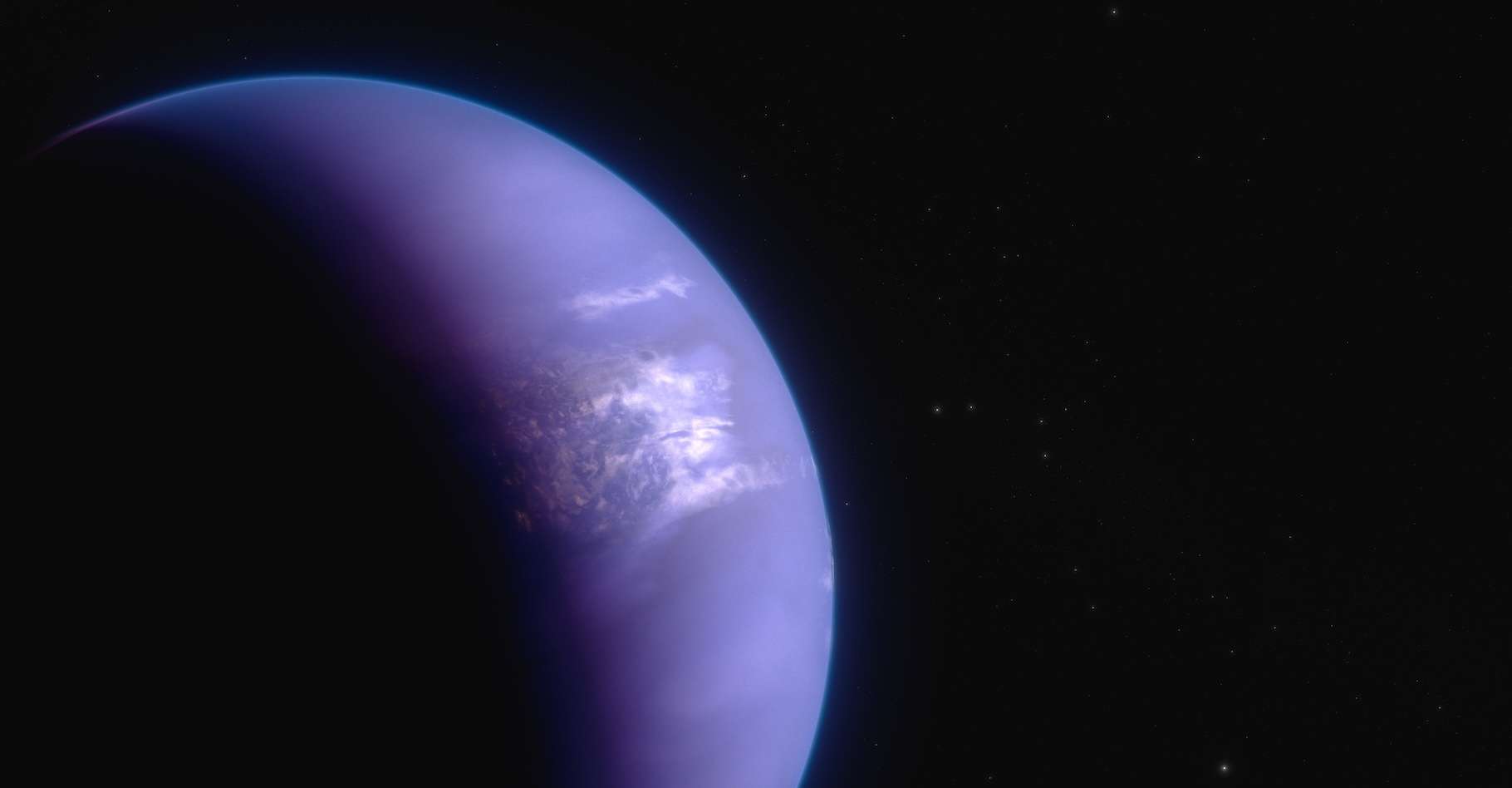 The James-Webb Telescope reveals extreme weather on the planet driven by hypersonic winds!