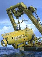 Le Nautile de l'Ifremer va plonger au large des côtes espagnoles Le Nautile de l'IfrmerCrédit : www.titanicnorden.com