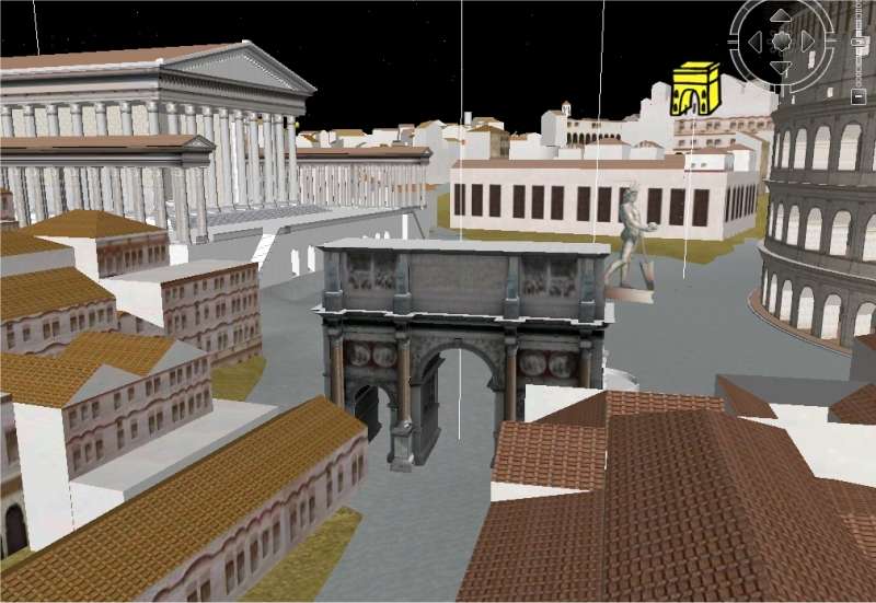 La Rome Antique En 3d Dans Google Earth