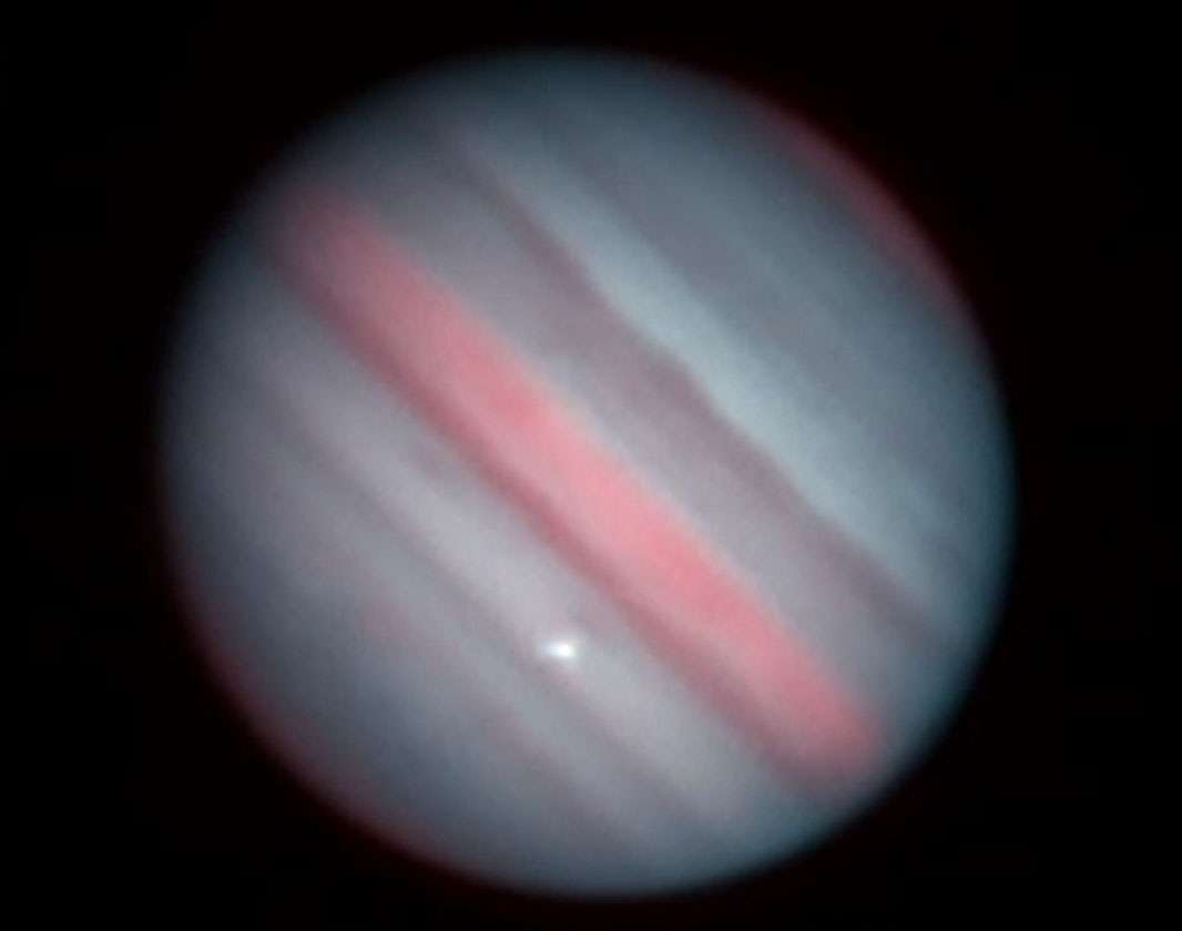 Jupiter : un nouvel impact géant observé dans son atmosphère