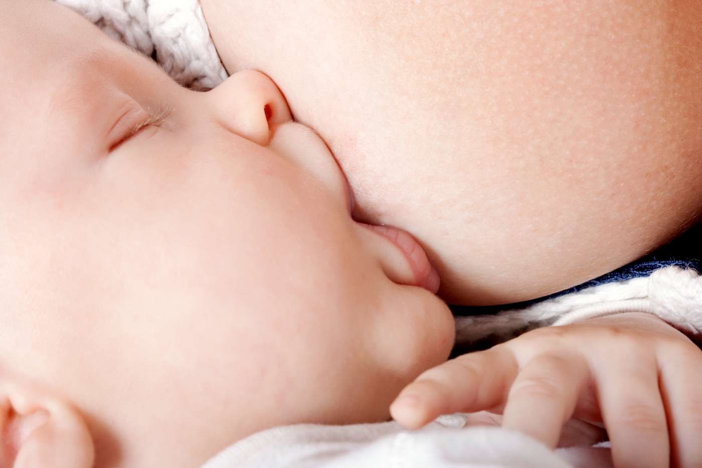 Le lait maternel contient des molécules aux vertus anti-inflammatoires capables de combattre une infection et d’aider la cicatrisation. © shutterstock.com