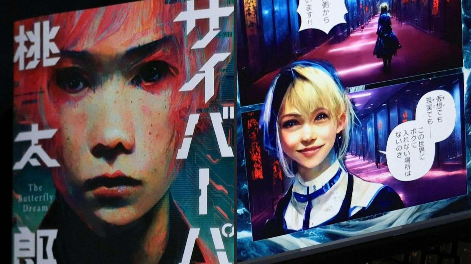 The first manga created by an Artificial Intelligence is released in