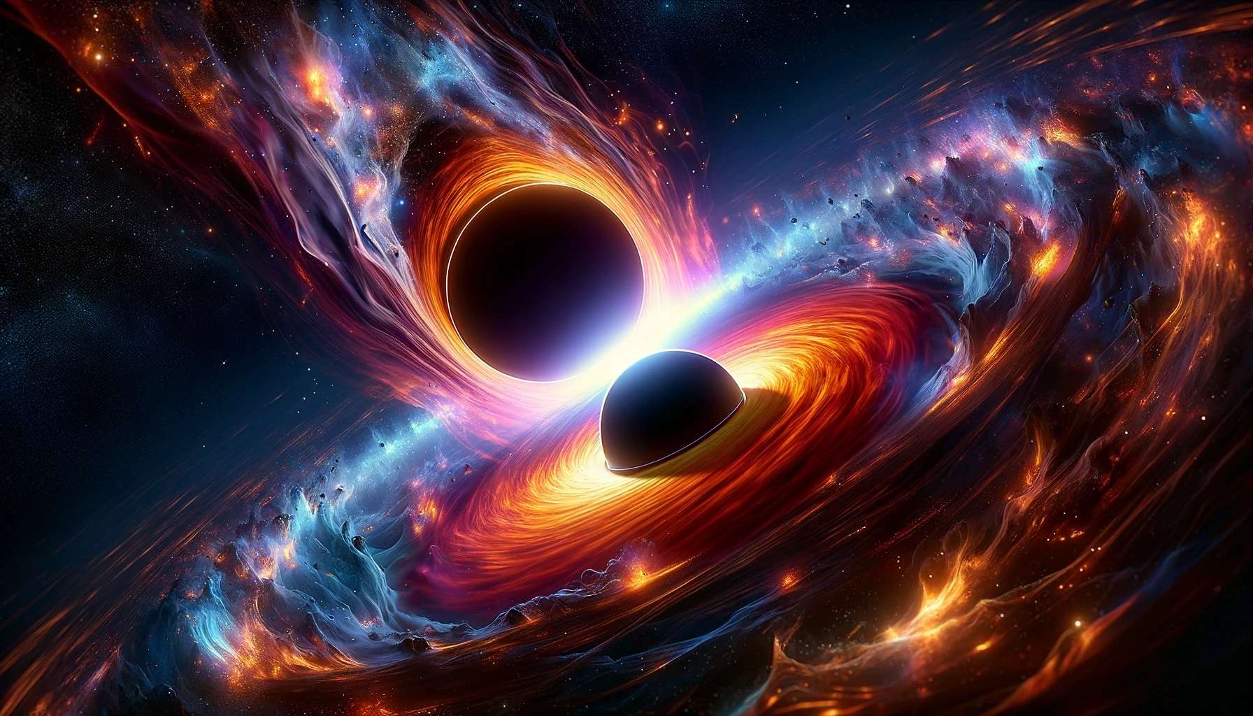 O Telescópio James Webb revela a fusão mais distante de buracos negros gigantes de sempre!