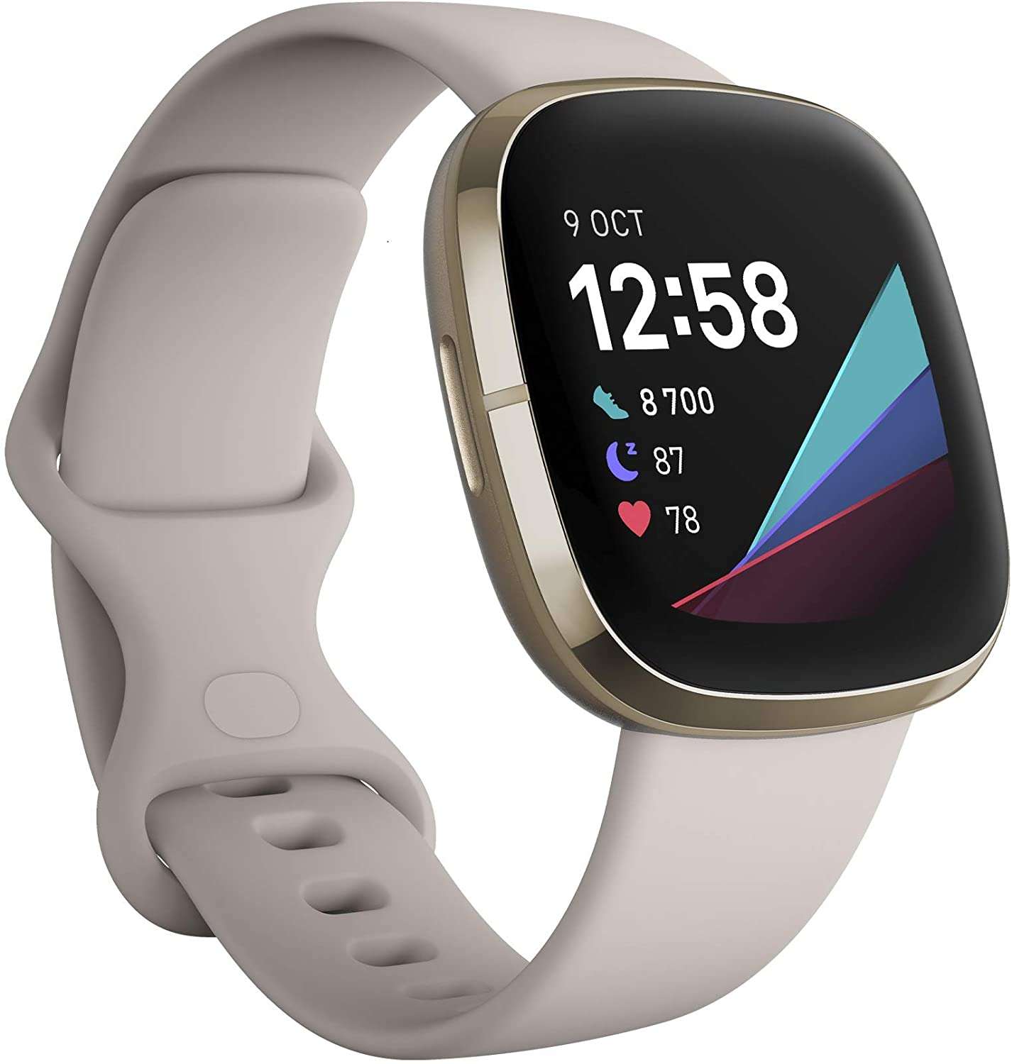 Bon pan : la montre connectée Fitbit Sense © Amazon