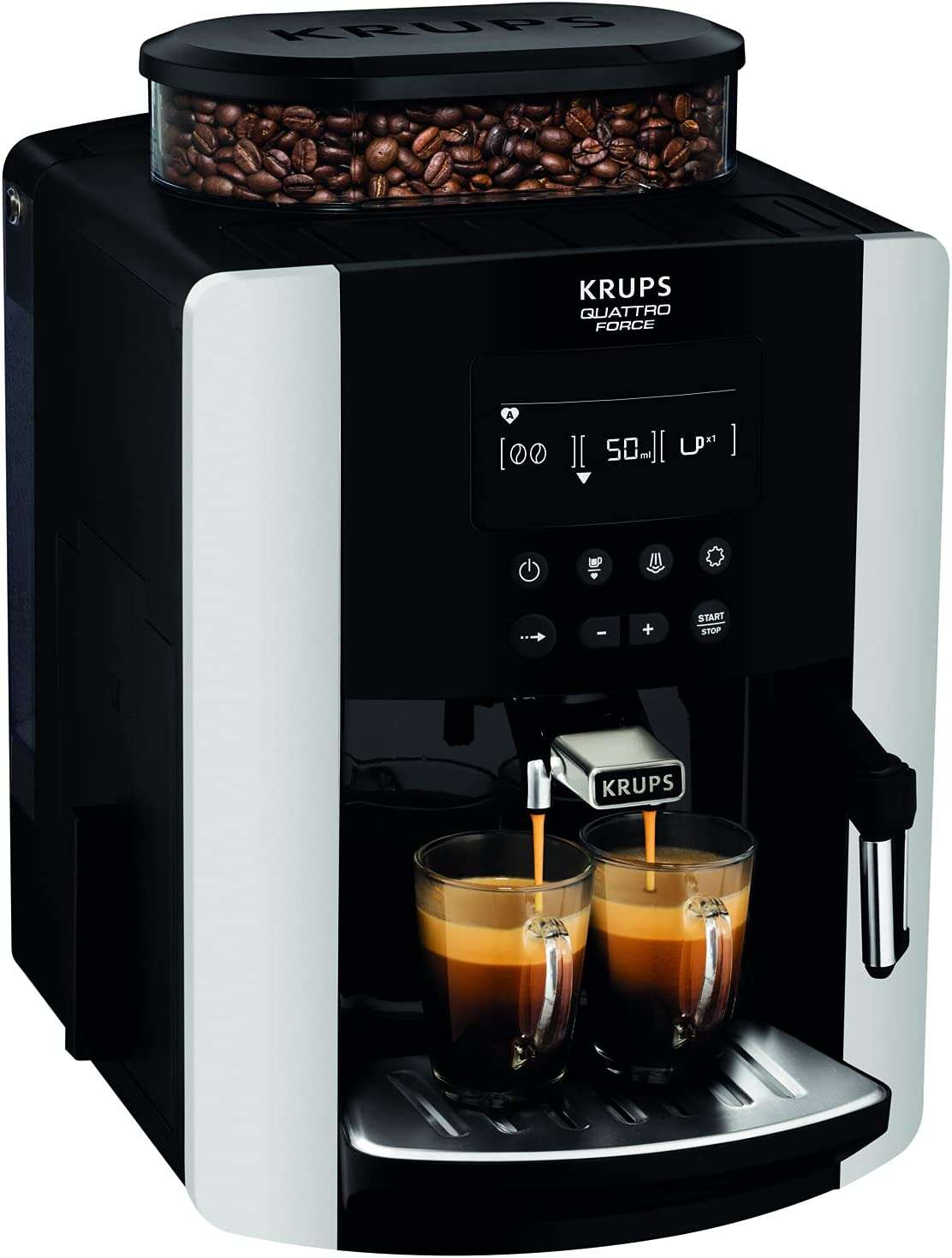Le prix de la machine à café à grain Krups Silver Arabica est en chute sur