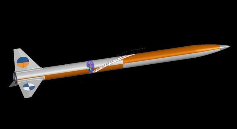 Le lanceur Sera-1, successeur supersonique de la série Ares, est réalisé grâce au travail de plusieurs établissements (universités et écoles d'ingénieurs) réunis dans le programme Perseus. © Cnes