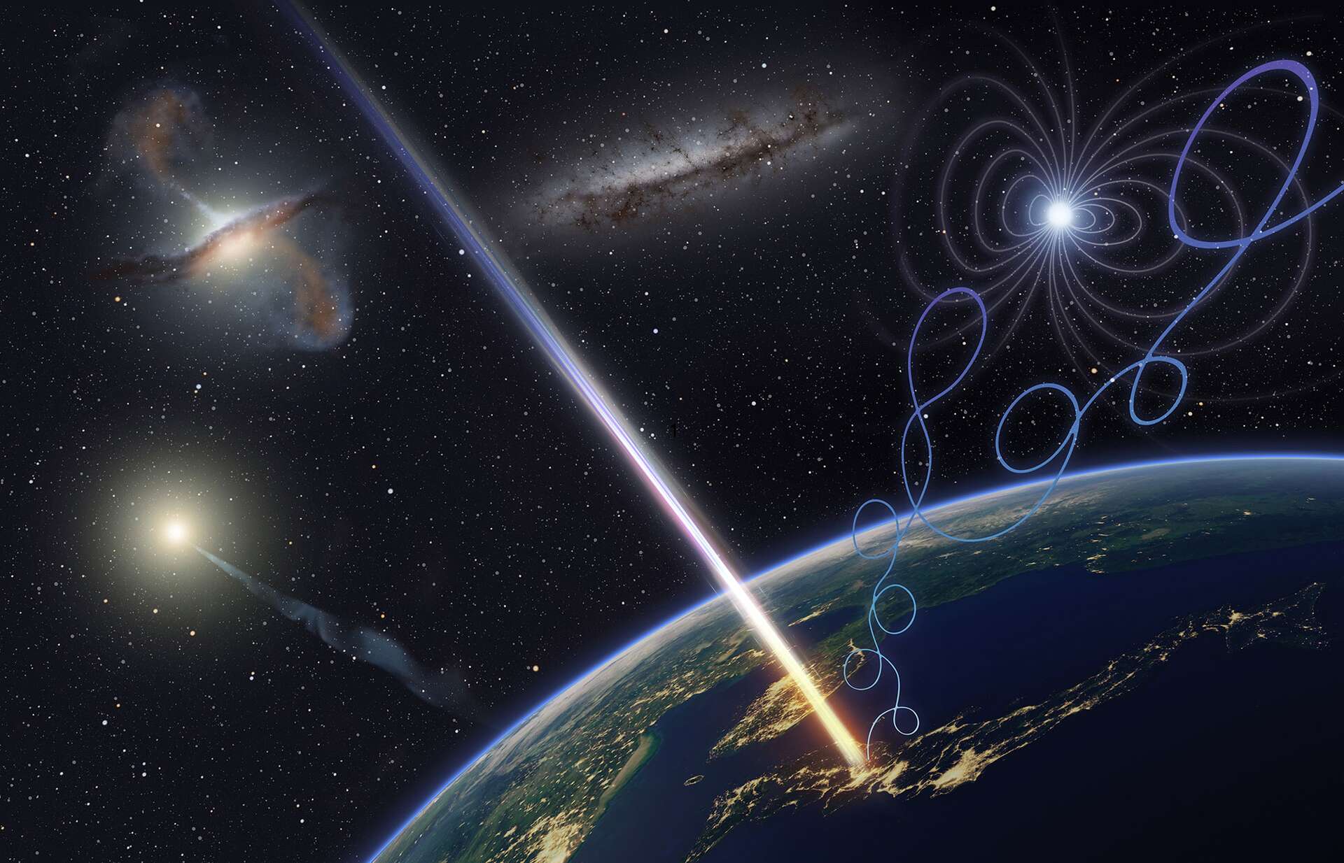 La Terre a été frappée par des particules cosmiques d'origine inconnue des dizaines de millions de fois plus énergétiques qu'au LHC