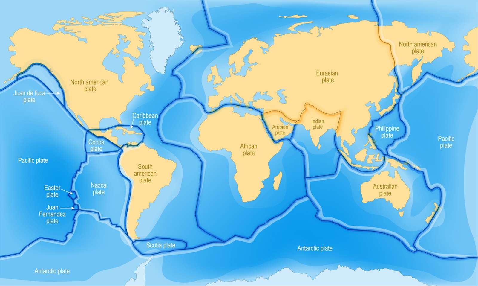 Combien De Plaques Tectoniques Compte La Terre