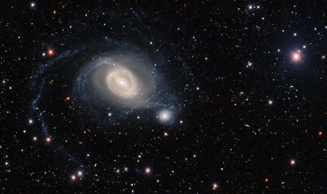 Fusion galactique : bientôt ces deux galaxies ne feront plus qu'une