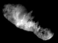 La comète Borrely vu par la sonde Deep Space 1 La comète Borrely vu par la sonde Deep Space 1