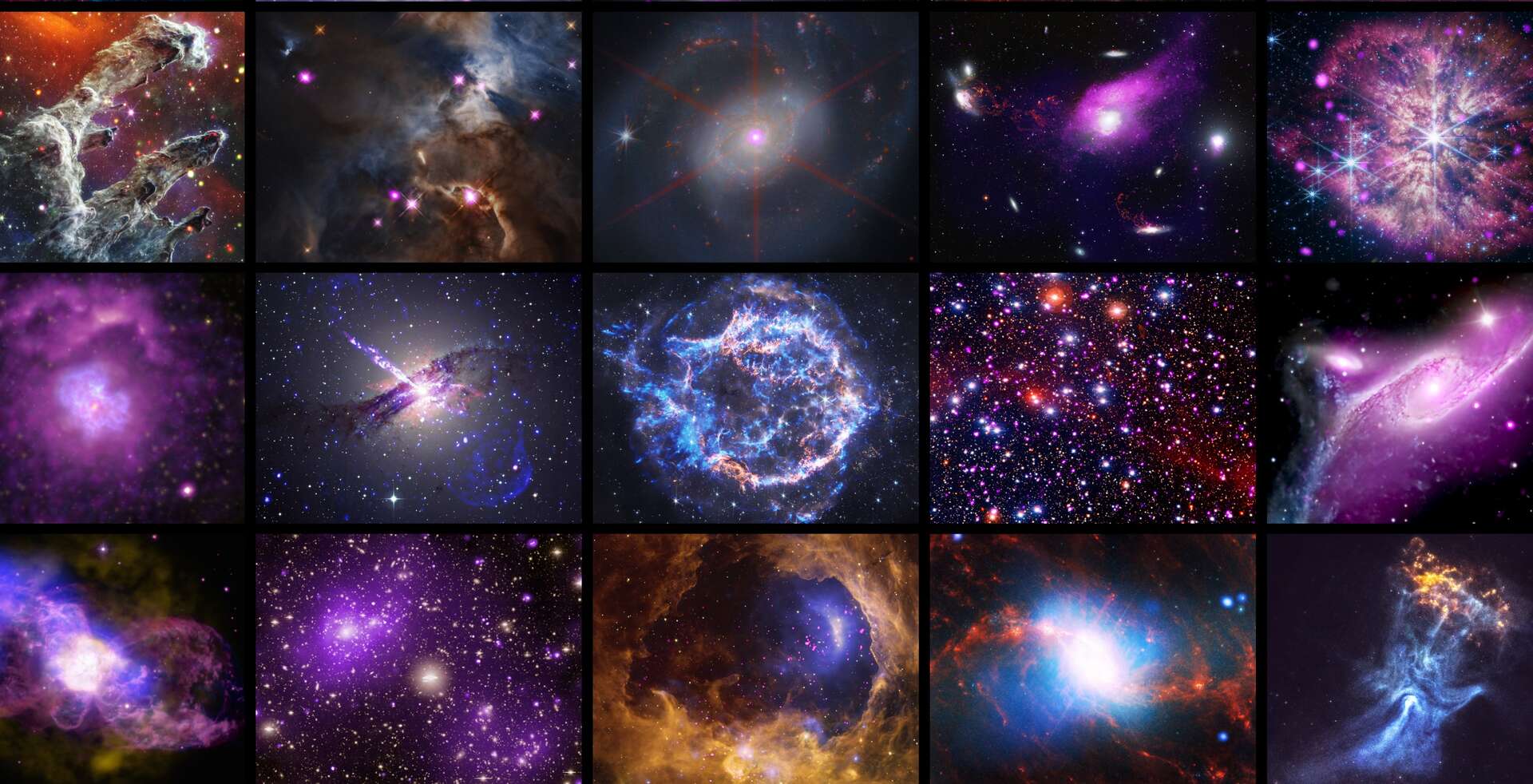 La NASA pubblica 25 splendide immagini dei fenomeni più attivi nell’universo