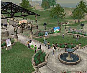 Capture d’écran de Second Life