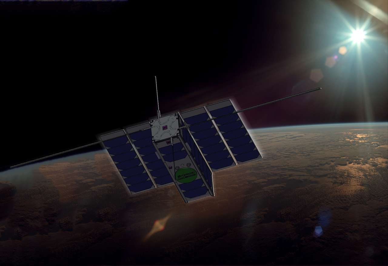 ESA's OPS-SAT satellite.  © ESA