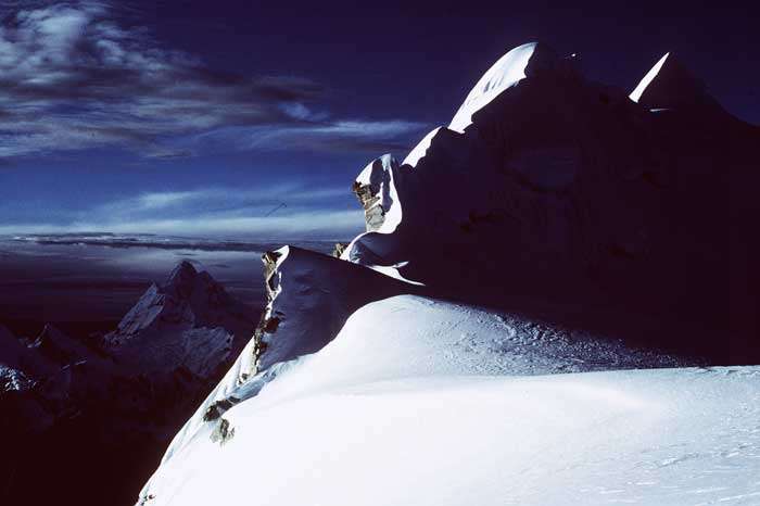 Les glaces de la cordillère des Andes Les glaces de la cordillère des Andes
