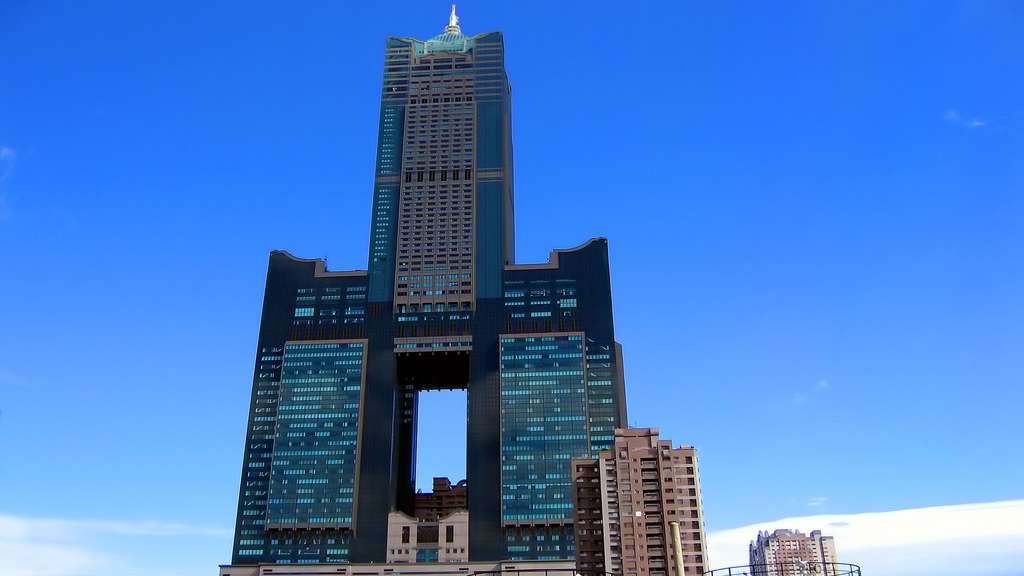 La Tuntex Sky Tower, à Taïwan La Tuntex Sky Tower, à Taïwan