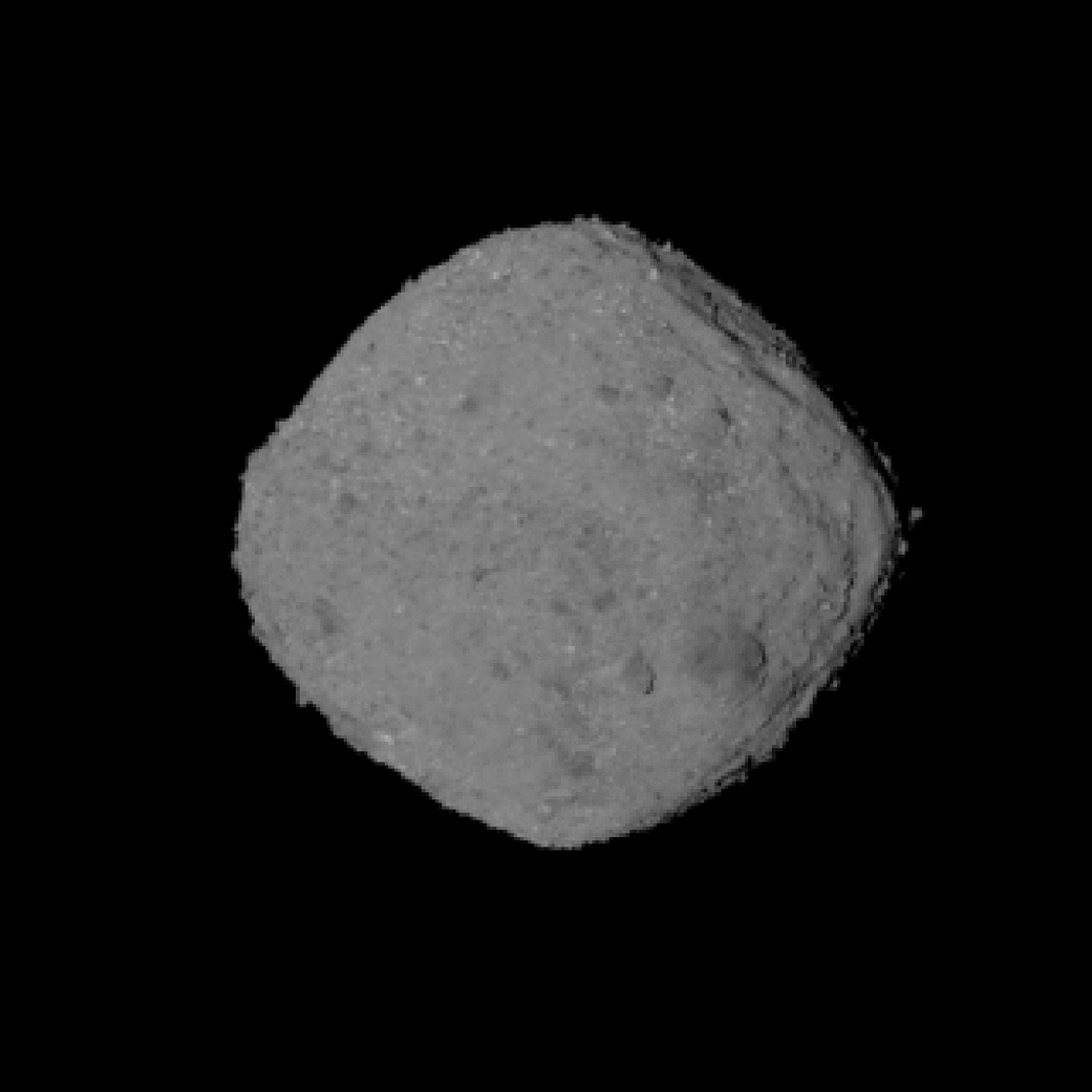 L’astéroïde Bennu vu sous tous les angles par la caméra Polycam d’Osiris-Rex, le 2 novembre 2018. © Nasa/Goddard/University of Arizona