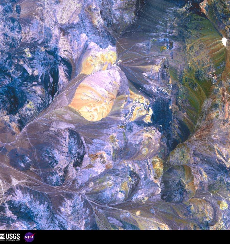 Les Andes vues depuis l'espace Les Andes vues depuis l'espace