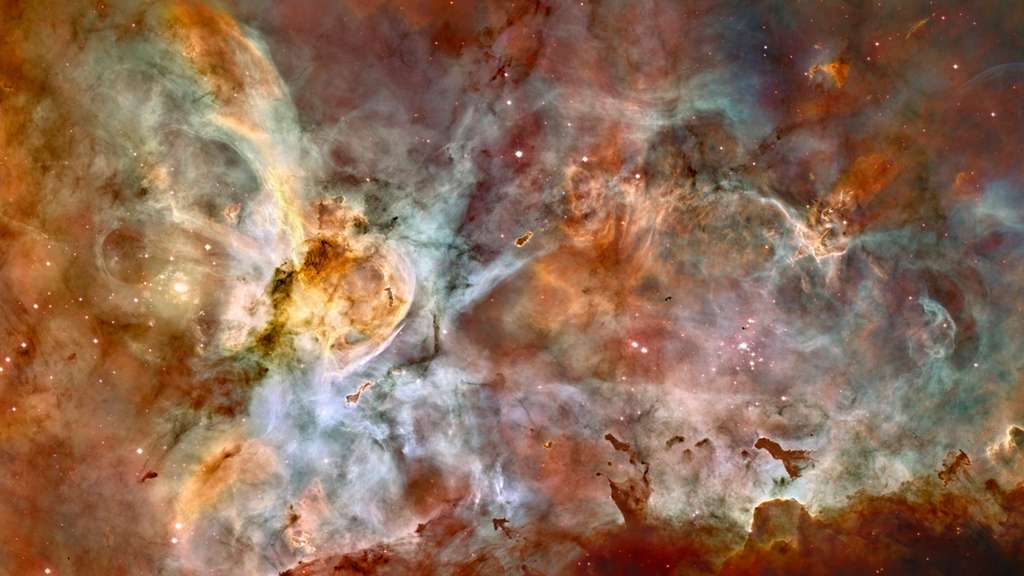 La nébuleuse de la Carène est l’une des régions visées par Asthros car elle est connue pour former des étoiles dans notre Voie lactée. © Nasa, ESA, N.Smith (Université de Californie, Berkeley) et al., Hubble Heritage (STScI/AURA)