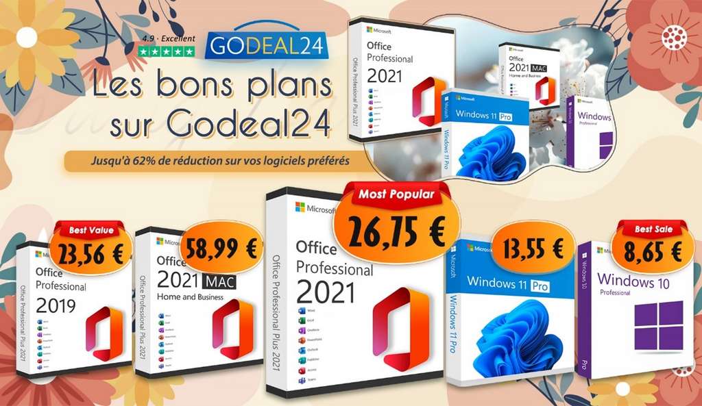 Obtenez des réductions incroyables sur vos licences avec les soldes de Printemps de Godeal24