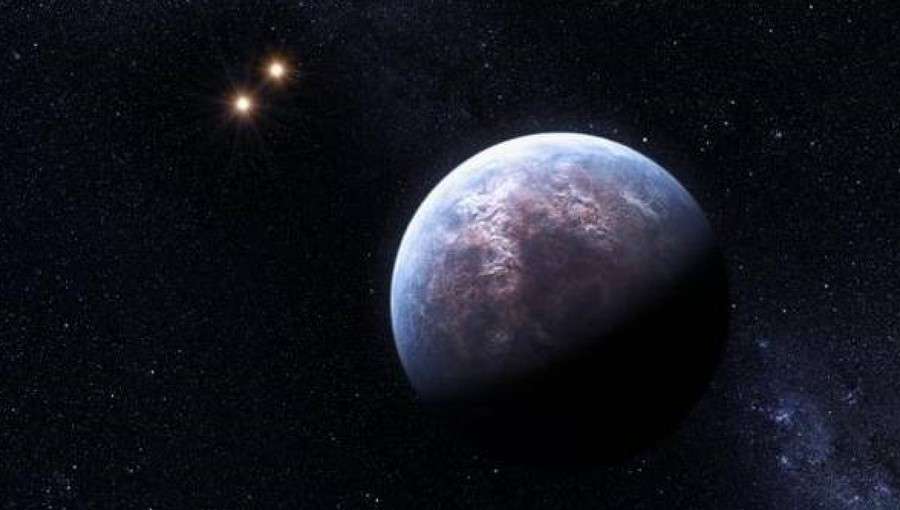 Exoplanète dans un système triple Exoplanète dans un système triple