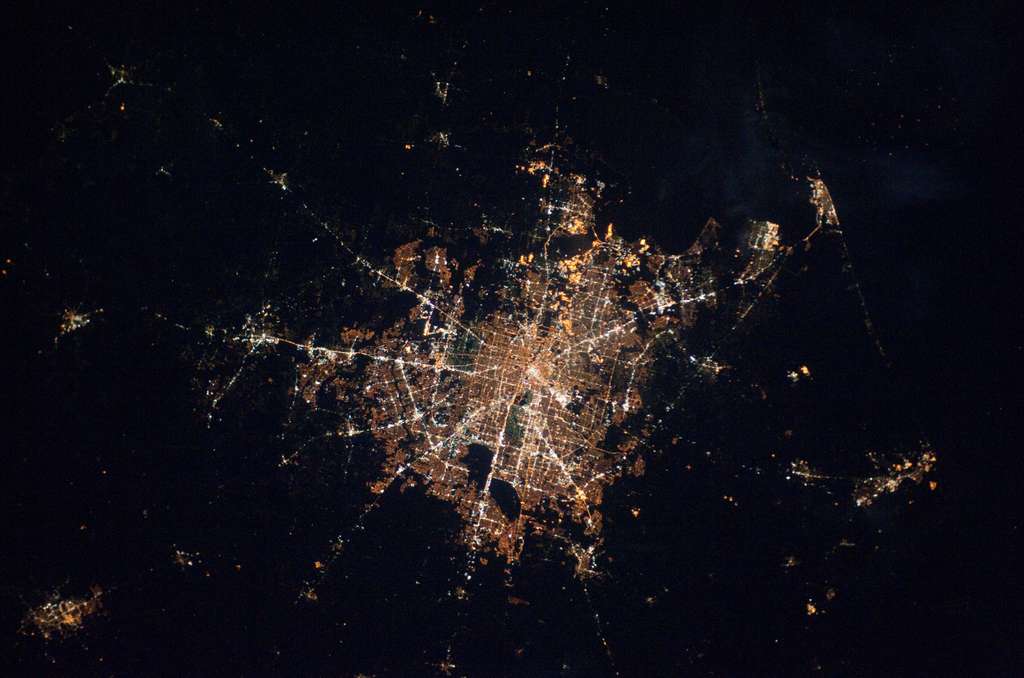 Houston, siège du Centre spatial Johnson de la Nasa Houston, siège du Centre spatial Johnson de la Nasa