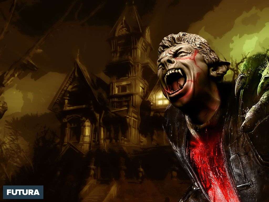 La maison hantée d'Halloween La maison hantée d'Halloween