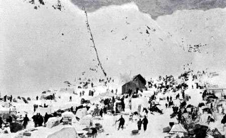 Col de Chilkoot, des centaines de morts…
