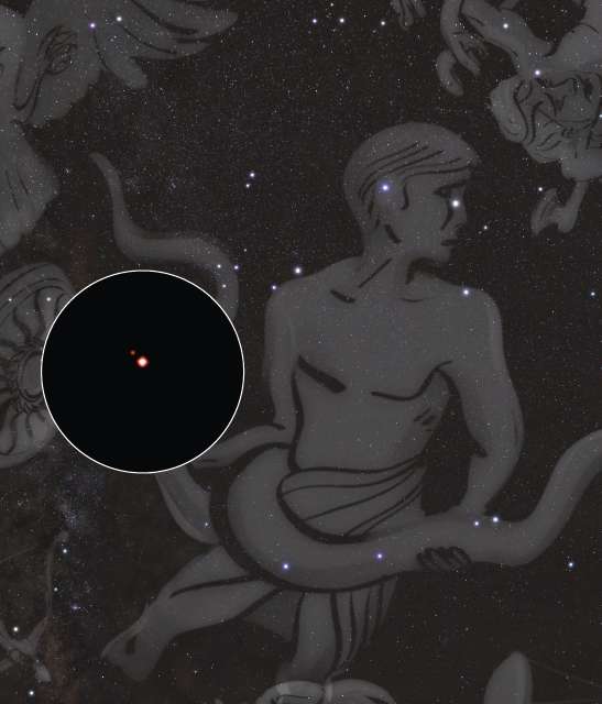 70 d'ophiuchus, une étoile double près la constellation d'Ophiuchus 70 d'ophiuchus, une étoile double près la constellation d'Ophiuchus