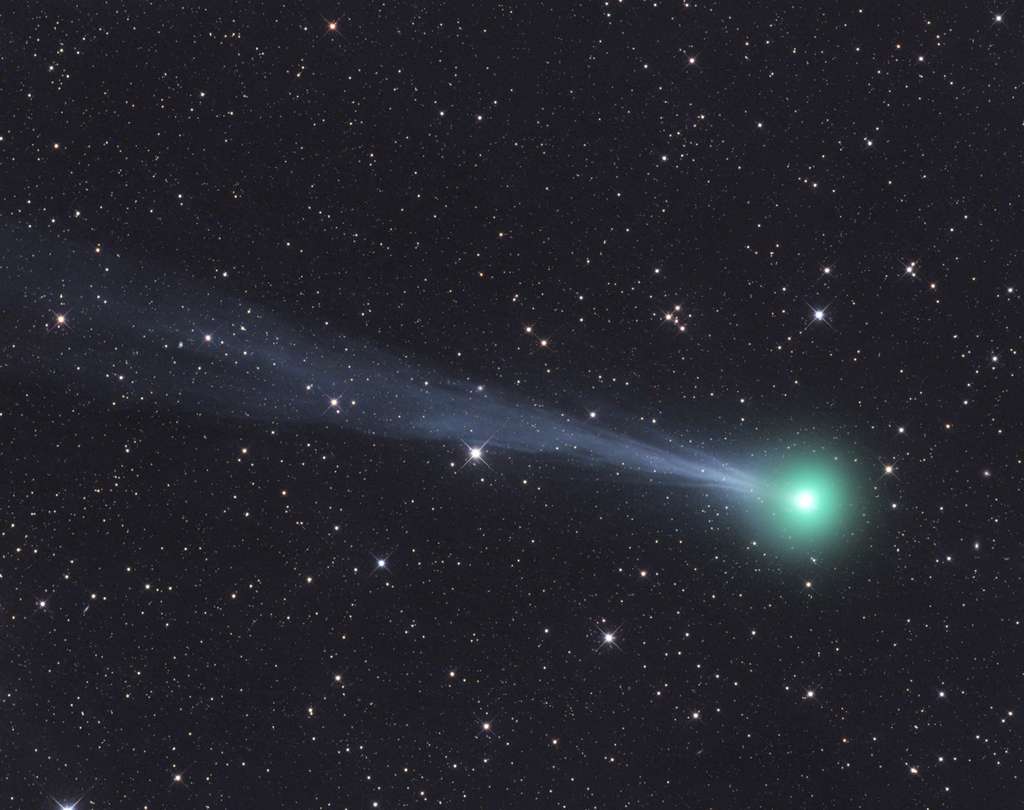 La comète C/2015 ER61 PanSTARRS photographiée le 6 avril 2017. © Gerald Rhemann, Spaceweather