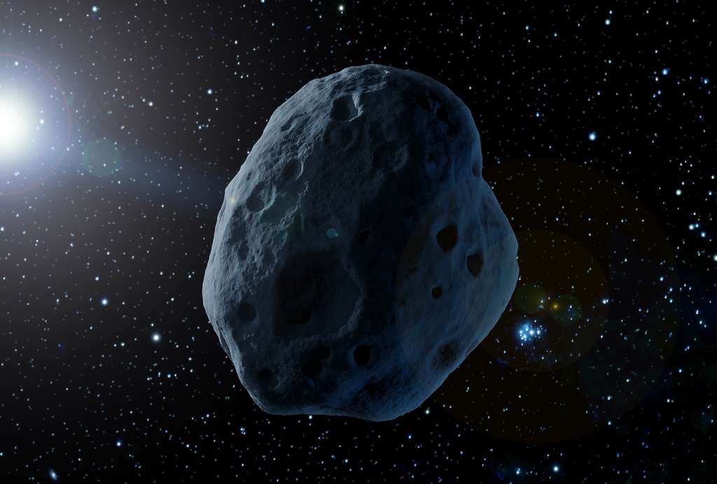 Même si le risque de collision d'un astéroïde de taille conséquente avec la Terre est faible, l'humanité doit savoir prévenir ce danger. © Artsiom P, Adobe Stock