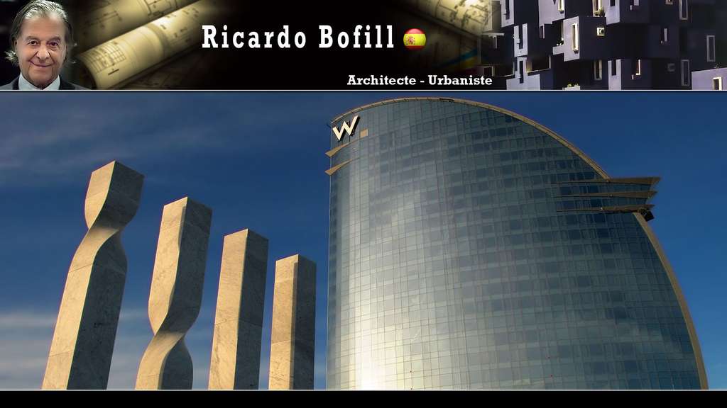 Les quatre barres de la senyera catalana (Ricardo Bofill) Les quatre barres de la senyera catalana (Ricardo Bofill)