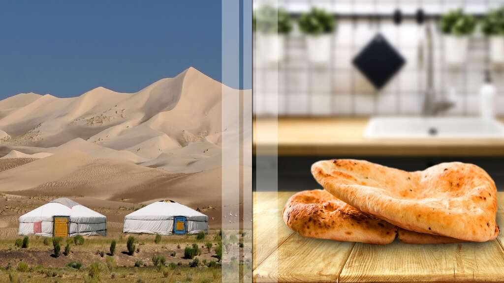 Le naan, une tradition en Asie Le naan, une tradition en Asie