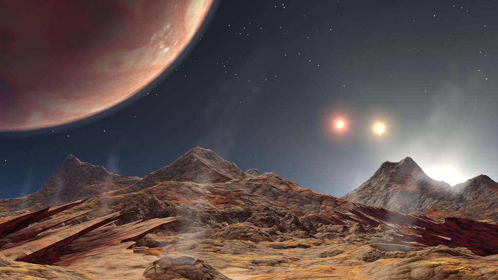 HD 188753, en orbite dans un système stellaire triple HD 188753, en orbite dans un système stellaire triple