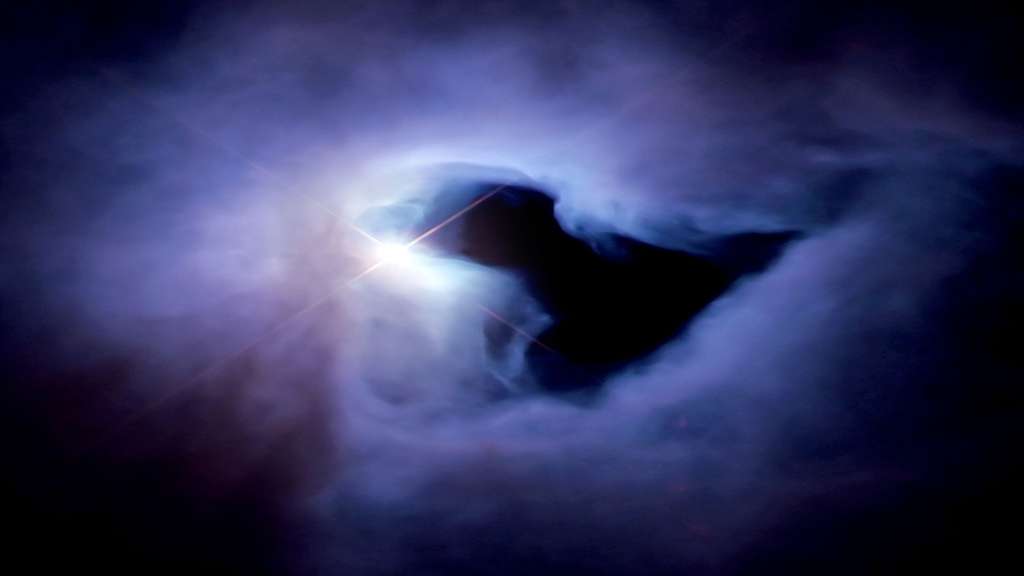 La nébuleuse NGC 1999 et la nébuleuse de la Cascade La nébuleuse NGC 1999 et la nébuleuse de la Cascade
