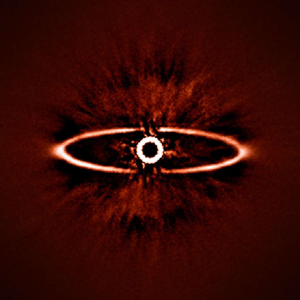 Un disque de poussière autour de l'étoile HR 4796A Un disque de poussière autour de l'étoile HR 4796A
