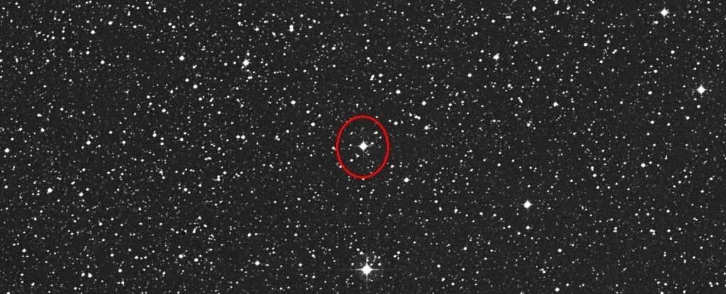 La nova RS Ophiuchi. © ESO, Digitized Sky Survey