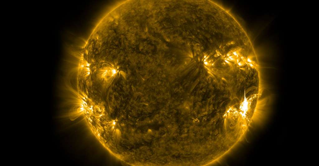 Par quoi les vibrations sonores du Soleil sont-elles provoquées ? © Nasa Goddard Space Flight Center from Greenbelt, MD, États-Unis, CC by 2.0