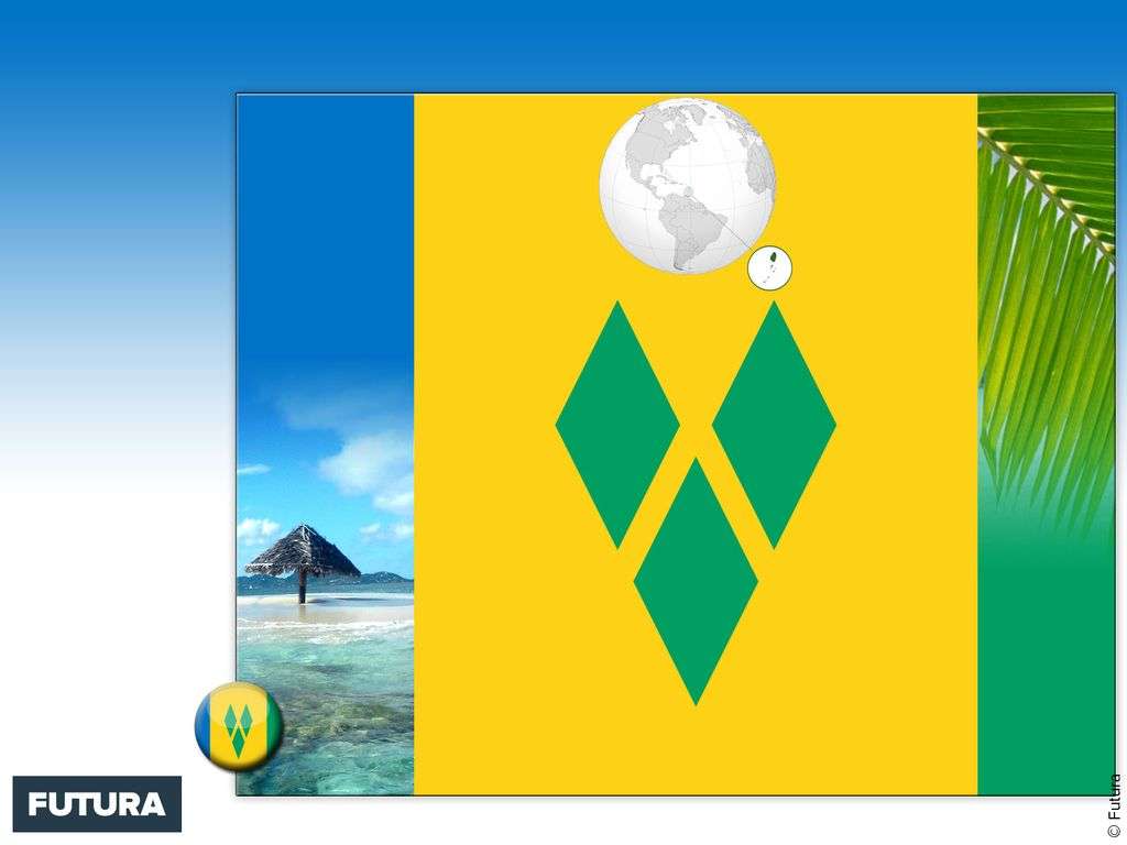 Drapeau : Saint-Vincent-et-les-Grenadines