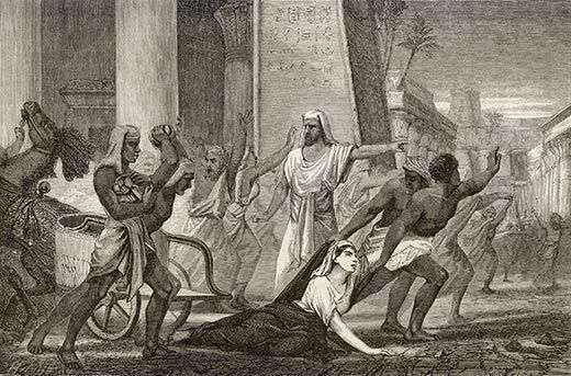 L’assassinat d’Hypatie d’Alexandrie. © Mary Evans Picture Library