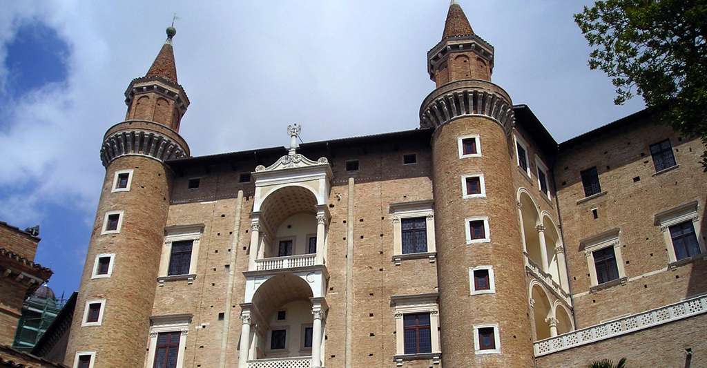 Le Palazzo Ducale d'Urbino, en Italie Le Palazzo Ducale d'Urbino, en Italie