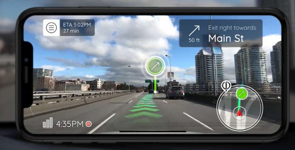 For autonomous navigation systems or in smart cities, it is essential that the objects can communicate with each other.  Even when GPS coverage is poor or non-existent.  © Phiar