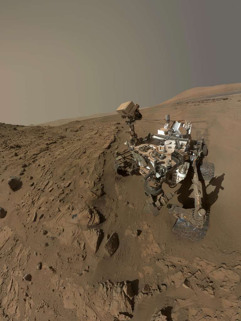Autoportrait de Curiosity à Kimberley Autoportrait de Curiosity à Kimberley