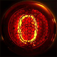 Ce tube Nixie GN-4 illustre la manière dont les chiffres apparaissent à différents niveaux de profondeur tout en conservant leur lisibilité. © Hellbus Ce tube Nixie GN-4 illustre la manière dont les chiffres apparaissent à différents niveaux de profondeur tout en conservant leur lisibilité. © Hellbus