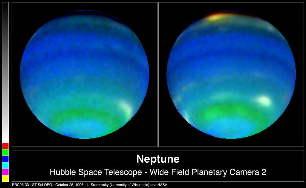 Ceintures de nuages pour Neptune