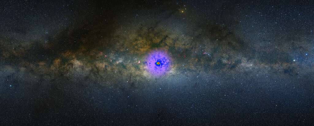 De la matière noire au centre de notre Galaxie, mais quelle est sa nature ? © Nasa