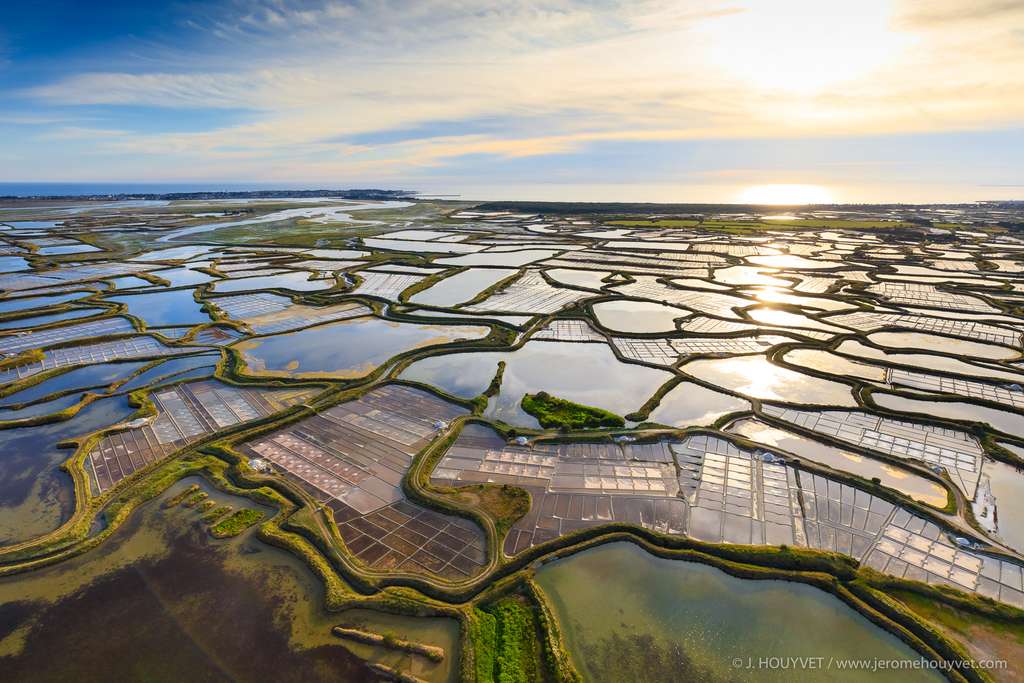 Jeu de miroir sur la presqu’île de Guérande Jeu de miroir sur la presqu’île de Guérande