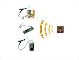 Le rayonnement d'un tag RFID est potentiellement illimité dans le temps. © DR